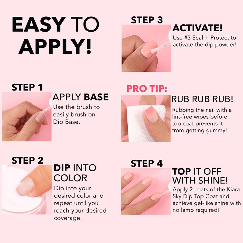 Kiara Sky Dip Powder Essentials 2 oz, Clear
