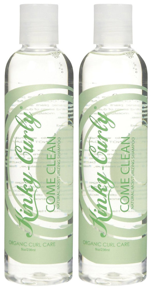 Kinky Curly Come Clean Shampoo - 8 oz - 2 pk