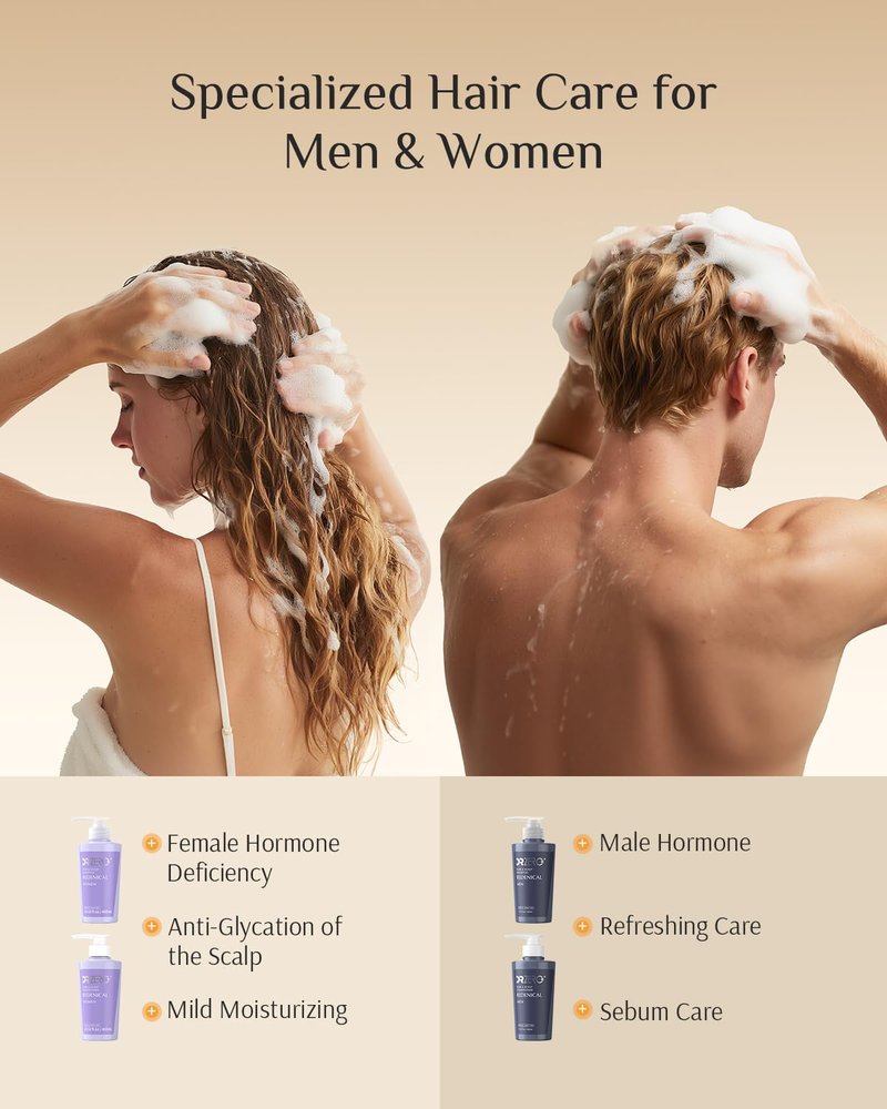 DR ZERO REDENICAL Hair Growth Shampoo for Women | MONDE SELECTION Gold Winner | Swiss Patent Redensyl | Clinically Proven Anti-Thinning | Japanese-Made Volumizing & Repair Shampoo, Gifts for Women