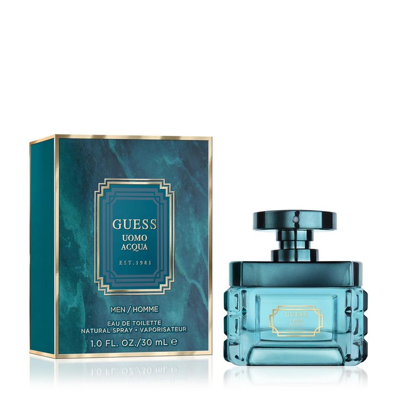 Guess Acqua Eau de Toilette Cologne Spray for Men - 1.0 Fl. Oz. Fresh & Invigorating Scent