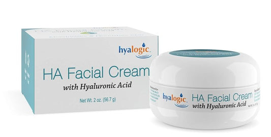 Hyalogic HA Facial Cream - Hydrating Hyaluronic Acid Moisturizer | 2 oz
