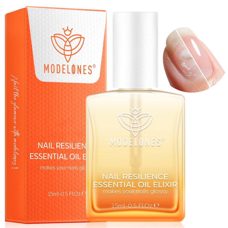 modelones Nail Strengthener and Growth Nail Repair for Damaged Nails Hardener Extra Strong and Growth Repair Mode Gifts