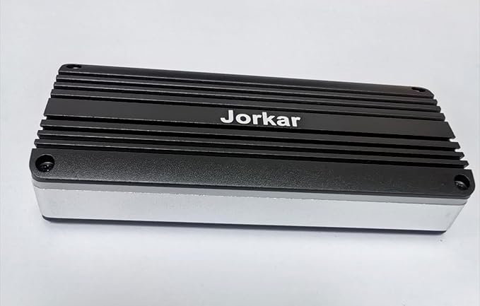 Jorkar External SSD Enclosure USB-C 3.2 for 12+16 Pin MacBook SSD, Hard Drive Reader for A1466 A1465 A1502 A1398 SSDs Mac Air/Pro mid 2013-2017, Portable Aluminum SSDs Case with Indicator