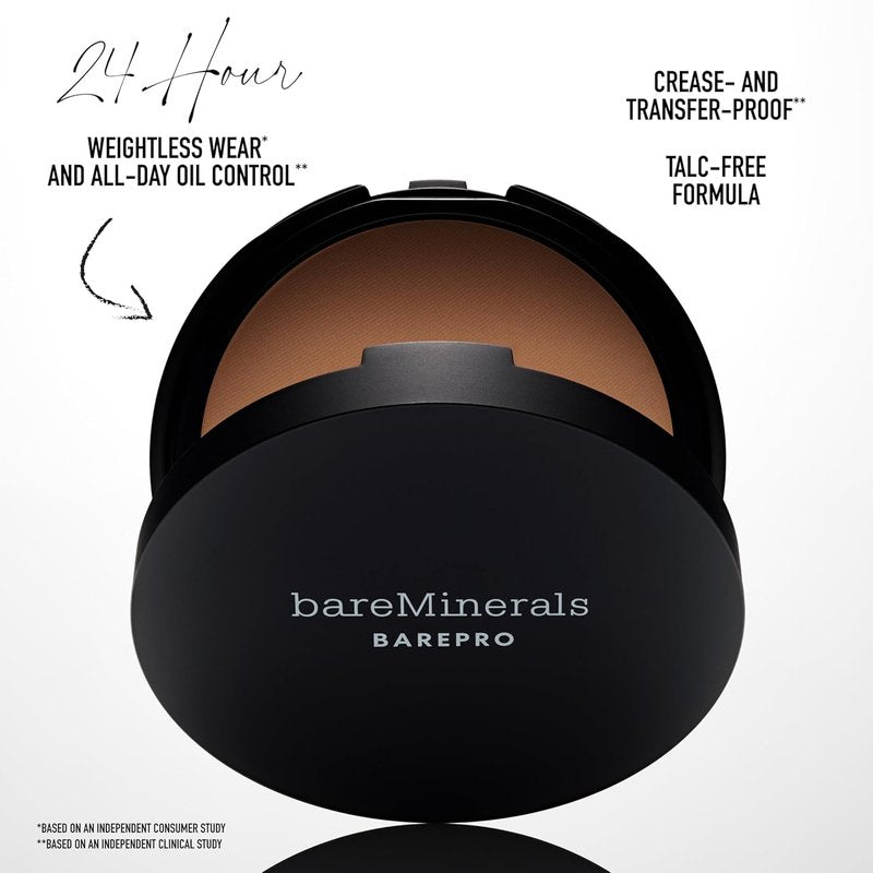 bareMinerals Powder Foundation - Full Coverage Matte Finish | Oil Control, Longwear, Dermatologist-Tested