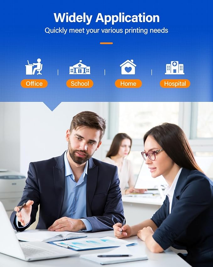 218X Toner Cartridge 4 Pack Compatible for HP 218X W2180X 218A W2180A HP Color LaserJet Pro MFP 3301fdw 3201dw 3301sdw 3301cdw 3201 3301 Series Printer Ink Laser All-in-One Scanner Black (No Chip)