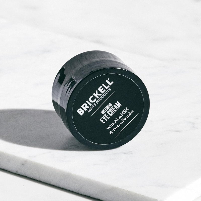 Brickell Men's Ultimate Anti-Aging Routine | Night Face Cream & Eye Cream for Wrinkles, Puffiness & Dark Circles - Hyaluronic Acid & Peptides
