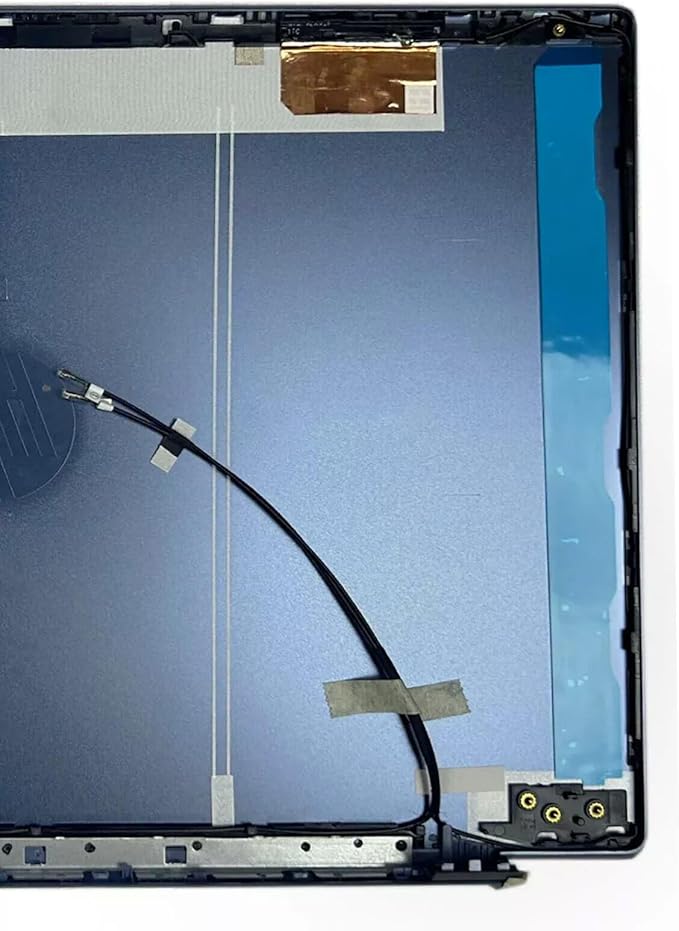 Wzqrps New Replacement Laptop LCD Cover Back Rear Top Lid/LCD Back Cover with Hinges for HP 15CS 15-CS 15-CW 15T-CS 15Z-CW Series L51799-001 Fog Blue (A for HP 15-CS 15-CW)