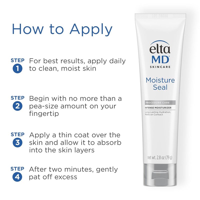EltaMD Moisture Seal - Intense Hydrating Moisturizer for Dry, Sensitive Skin | 2.8 oz Tube