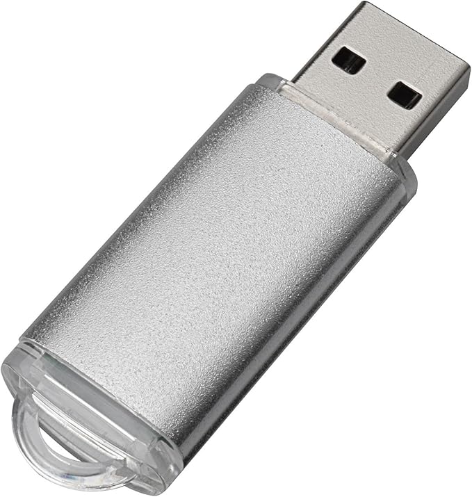 TOPESEL 5 Pack 2GB USB 2.0 Flash Drive Memory Stick USB Drive Jump Drive USB Storage Flash Drives Pen Drive Thumb Drives for Desktop, Laptop, Tablet (5 Mixed Colors: Black Blue Green Red Silver)