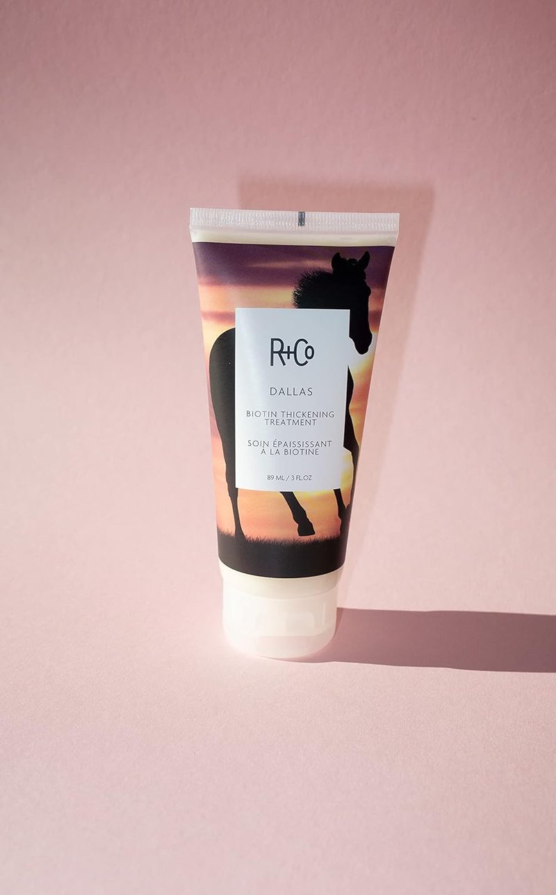 R+Co Dallas Biotin Thickening Treatment - Lasting Volume & Strengthens Hair | Vegan & Cruelty-Free | 3 Oz