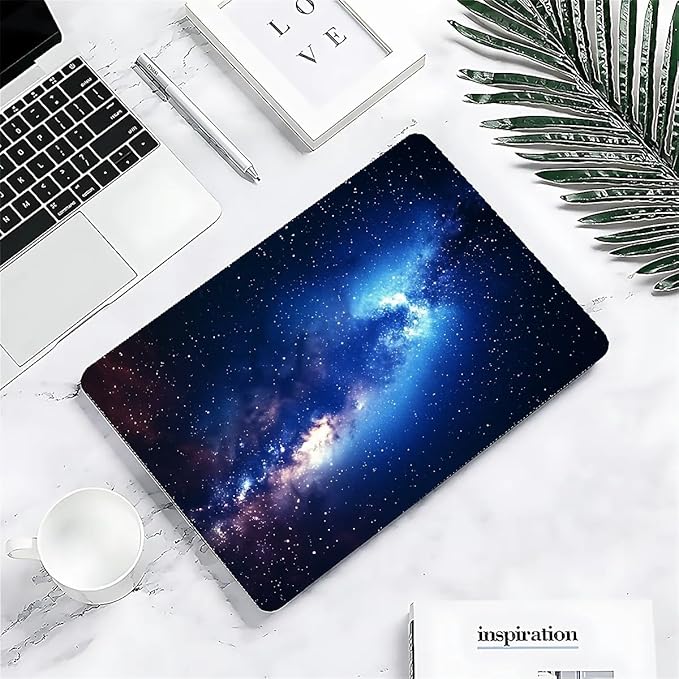 COTAIL Compatible with MacBook Air 13.3 13.6 Inch Case 2022 2021 2020 2019 Plastic Hard Shell Case Cover,13.3 Pro(A1706/A1708/A1989/A2159/A2289/A2338), Milky Way Galaxy