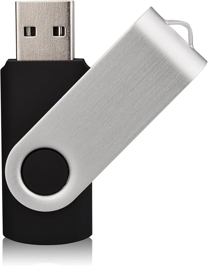 KALSAN 10 Pack USB Flash Drives - 32GB USB 2.0 Memory Stick - Black
