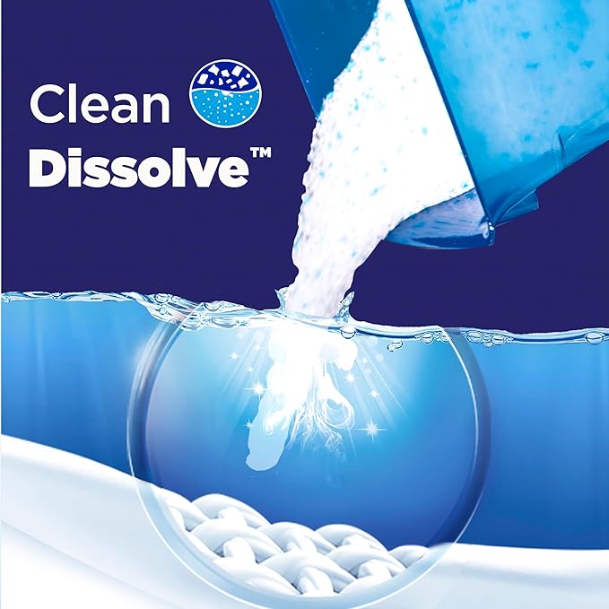 Tide Powder Laundry Detergent, Mountain Spring Scent, 125 Loads, 143 oz