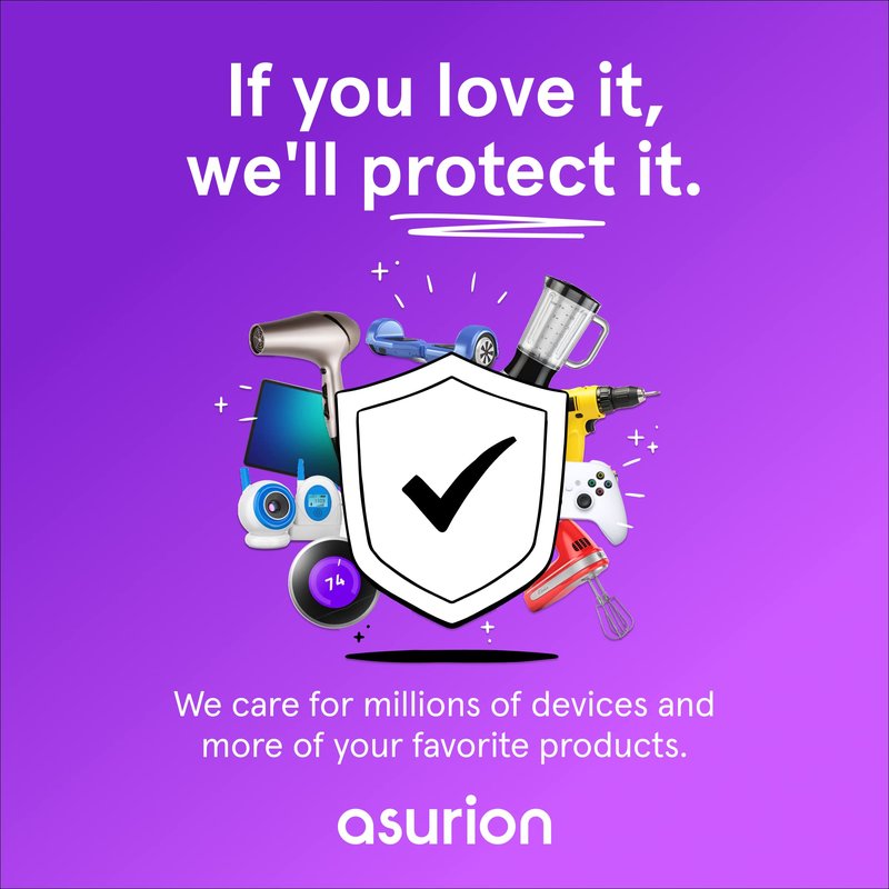 ASURION 3 Year Personal Care Protection Plan ($60 - $69.99)