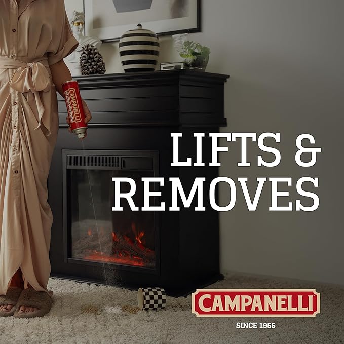 Campanelli Pro Series Stain Remover Point & Spray Carpet & Upholstery Cleaner for Pet Stains & Odors, Food Stains, Wine, Coffee, Dirt and More! â 3 Pack (18oz Each)