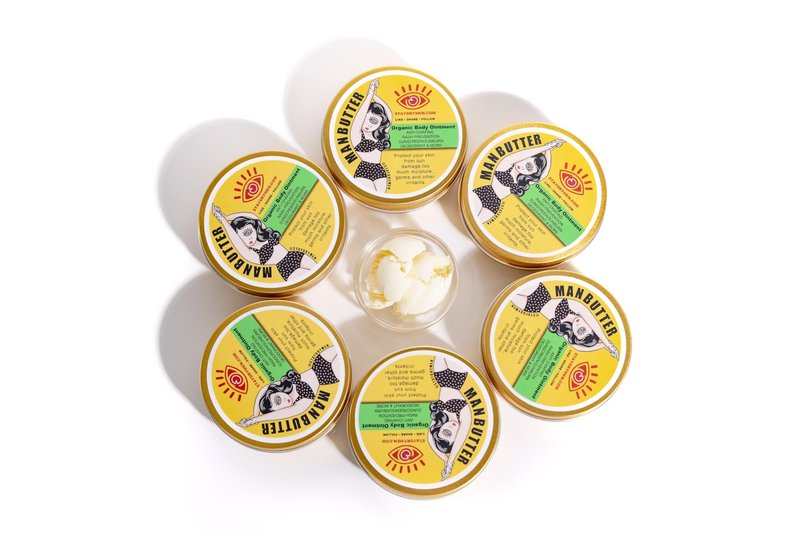 Drymen Products Manbutter Body Butter 4oz Full Skincare Healing Balm for Dry Skin Nourishing Moisturizer Natural Ingredients Soothing Relief