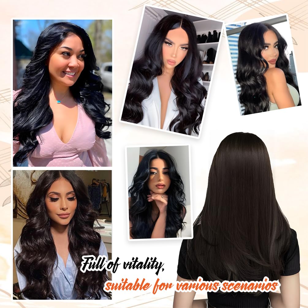 Invisible Wire Hair Extensions Real Human Hair - 12 Inch 70G Ash brown Transparent Fish Line Clip-Ins Hair Piece, 100% Remy Human Hair Extensions for Women