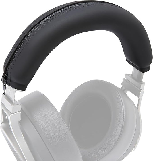 WC BandZ Virtuoso V2 - Silicone Headband Cover for Corsair Virtuoso Headphones by Wicked Cushions | Machine Washable, No More Flaking Leather | for Virtuoso Wireless, XT, and SE | Black