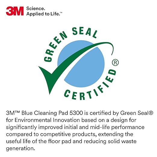 3M Blue Cleaner Pad 5300, 16 in