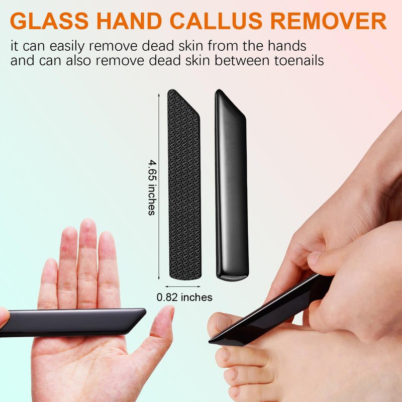 Electric Foot Callus Remover with Hand Callus Remover, Adjustable Speed Professional Electric Foot File Filer Sander Pedicure Tools for Feet Heel Dead Cracked Skin Women Men Use (Black)
