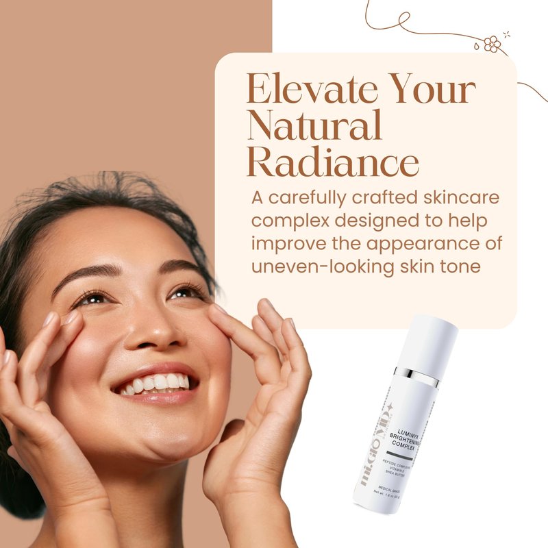 mi.Glo Skincare Luminyx Serum 1.8 oz – Vitamin E Face Serum with Niacinamide, Bakuchiol & Peptides | Beauty Face Care for Smooth-Looking Skin | Korean Skin Care Inspired