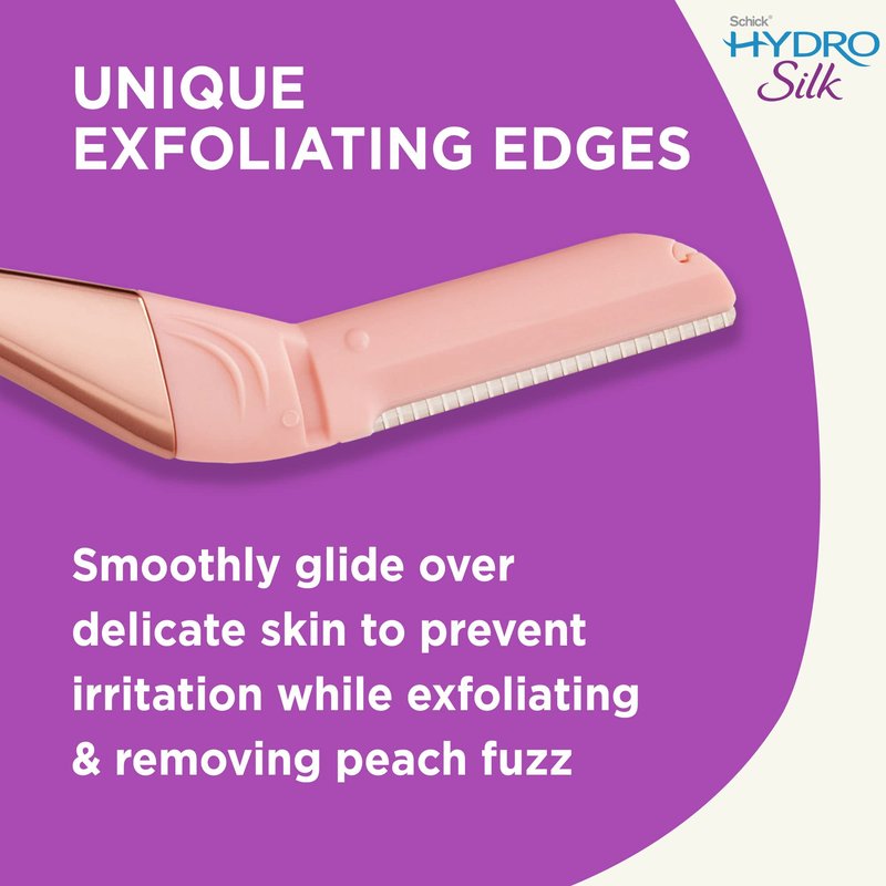 Schick Hydro Silk Dermaplaning Wand Refill Blades — Refills, 6 Professional Style