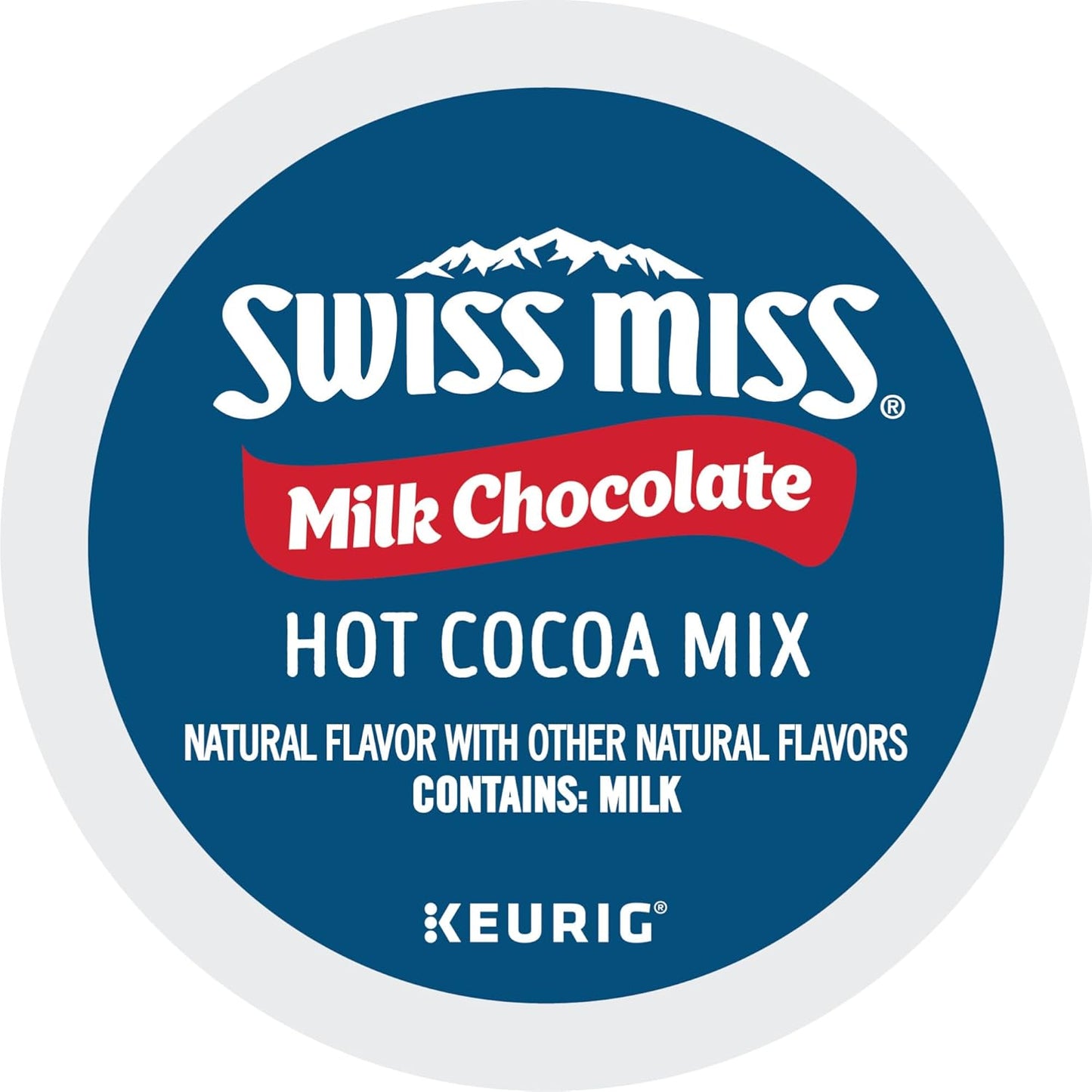 Swiss Miss Hot Cocoa K-Cup Pods - Rich Milk Chocolate Flavor | 28 Count Single-Serve Packs
