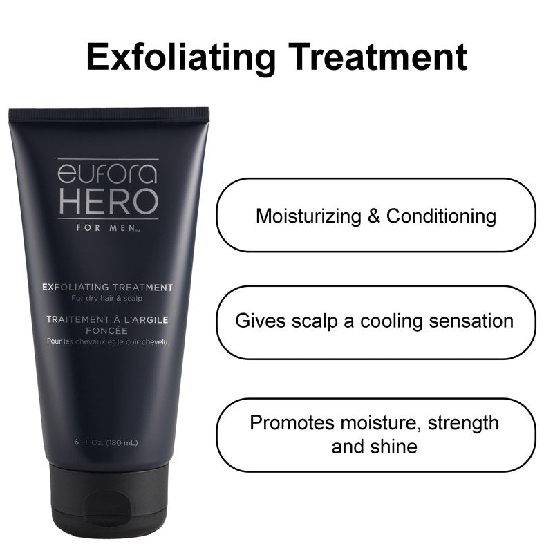 Eufora Hero For Men Exfoliating Treatment 6oz