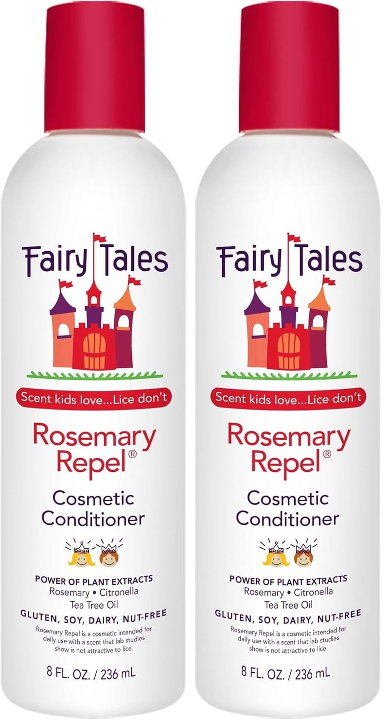 Rosemary Repel Daily Kids Conditioner - Lice Prevention Formula | 8 fl oz (Pack of 2)