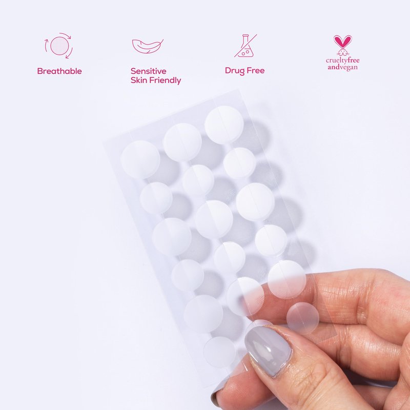HANHOO Blemish Patch, Hydrocolloid Pimple Patches for Acne, 432 Count, 12 Pack, Invisible Acne Spot Patches That Shrink Pimples, Absorb Fluid, and Protect from Finger-Picking and Dirt for Clear Skin