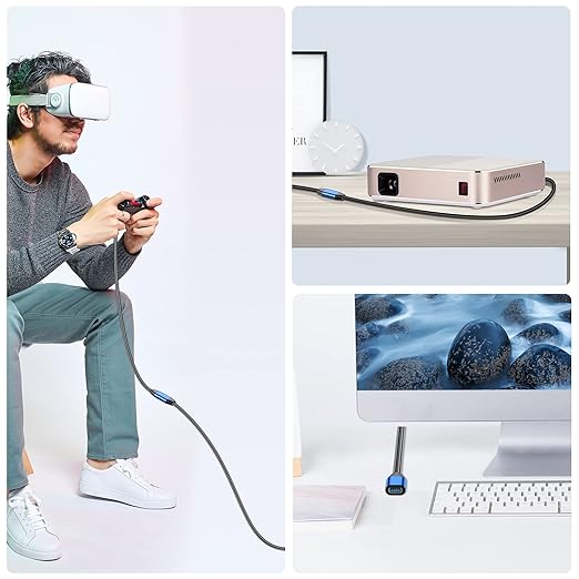 GGMTY USB 2.0 Type A Male to A Female Active Repeater Extension Cable 50ft, High Speed 480 Mbps