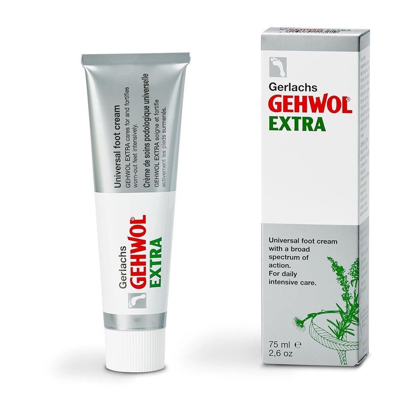 GEHWOL Foot Cream Extra - Deep Moisturizing Relief for Dry Feet | 2.6 oz