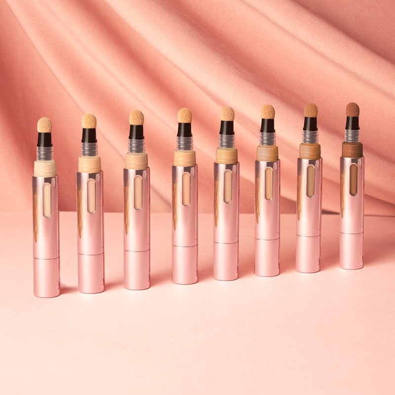Mally Beauty - The Plush Pen Brightening Concealer Stick - Cashmere - Hydrating Turmeric, Vitamin E, and Hyaluronic Acid Infused Formula - Medium Buildable Coverage with a Natural, Smooth Finish