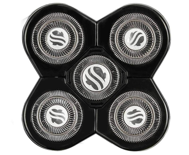 Skull Shaver Forte Replacement, High-Performance Shaving Blade - Waterproof Electric Razor for Wet & Dry Use - Compatible with Pitbull, Palm & Butterfly