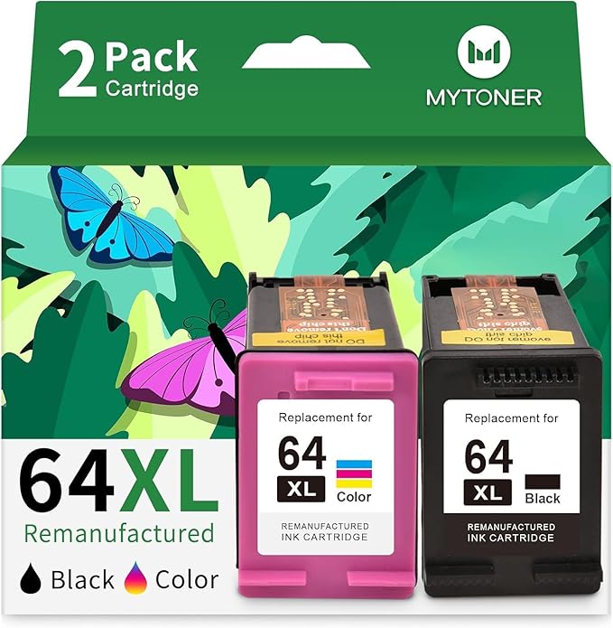 555xl Ink Cartridge Combo Pack Remanufactured Ink Cartridge Replacement for HP Ink 555 HP 555 Ink for Envy Photo 7855 7858 7100 7155 7120 6252 7800 7158 Tango Series Printer
