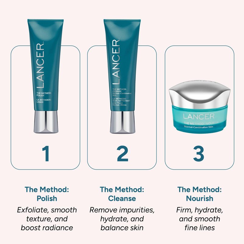 Lancer Skincare | The Method: Cleanse Face Cleanser | Salicylic Acid Face Wash | Gentle Daily Cleanser for Normal or Combination Skin | Pore Cleansing Formula | Dermatologist Developed | 2 fl oz