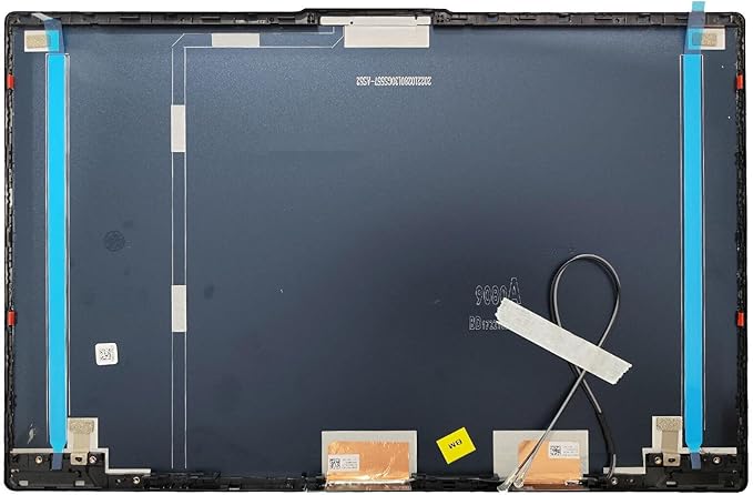 Wzqrps Replacement Laptop LCD Cover Back Rear Top Lid Hinges Front Bezel for Lenovo ideapad 5 15IIL05 15ARE05 15ITL05 5-15IIL05 5-15ARE05 5-15ITL05 5-15ALC05 5CB0X56073 5CB0Z31048 (Dark Blue)