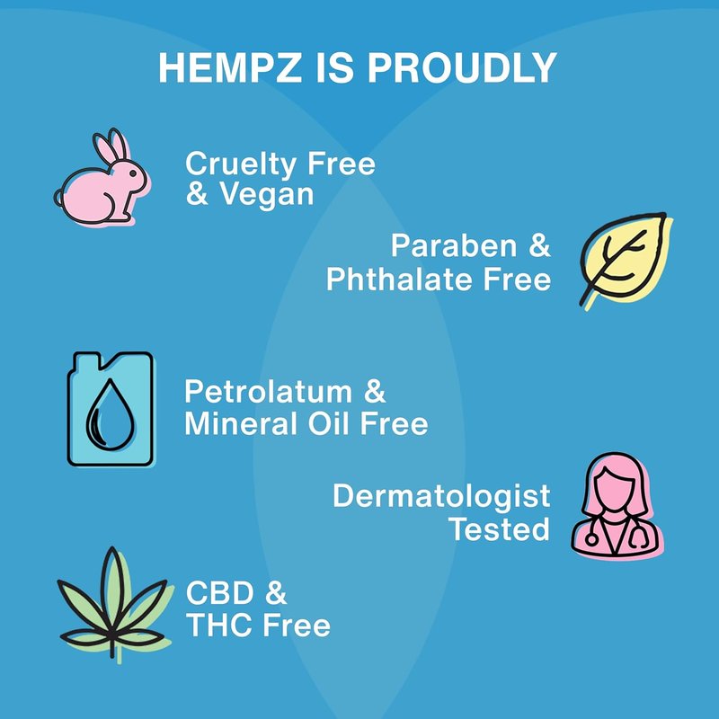 Hempz Triple Moisture Body Moisturizer - Hydrating Lotion with Vitamin C & Hempseed Oil | 17 Oz for Dry Skin