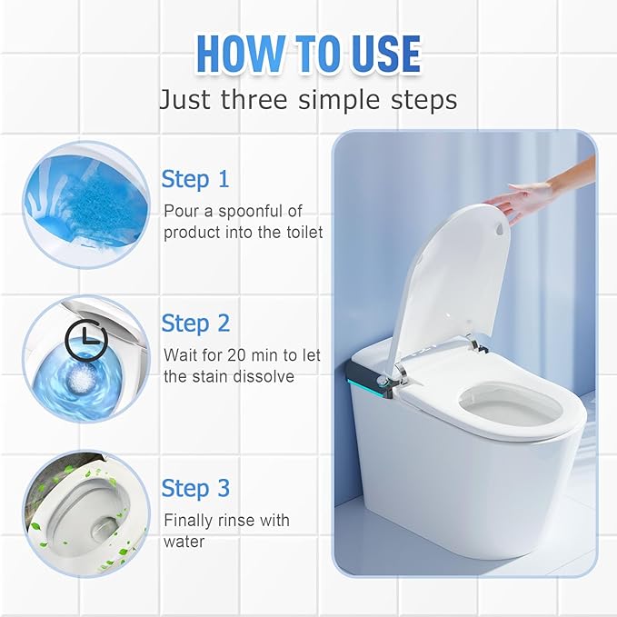2025 New Foam Toilet Cleaner, Upgraded Powerful Toilet Bowl Cleaner, Advanced Bathroom Cleaner for Home, Powerful Instant Bowl Cleaners for Toilets Squatting Pans (3)