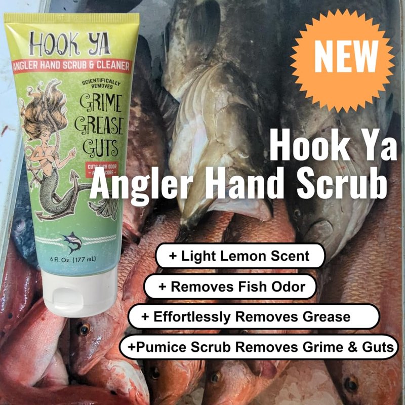 Fishing Hand Soap Fish Smell Remover and Degreaser– Fishing Tool & Essential Fishing Gear for Men – Deodorizing Hand Soap for Anglers, Mechanics, Boat Use & Outdoor Fishing Accessories – 2 Pack 12oz