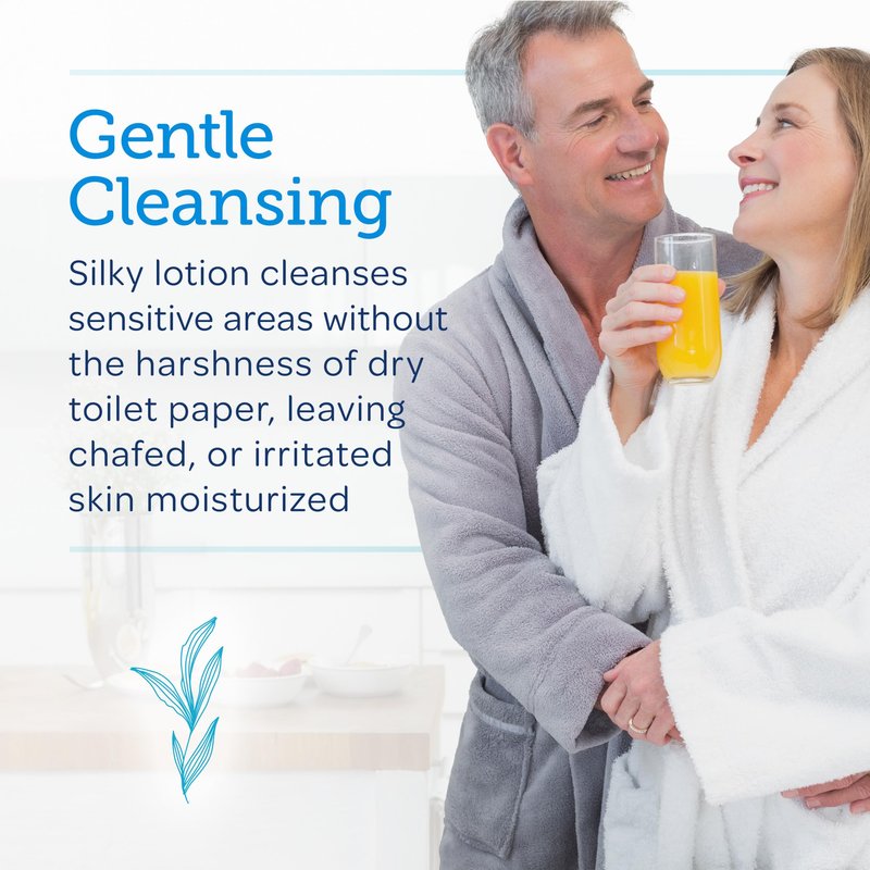 BALNEOL Cleansing Lotion, Cleans, Soothes & Moisturizes, Relieves Anal & Vaginal Irritation & Itching, Non-Greasy, Safe for Pregnancy, Post-Partum, Diarrhea & Hemorrhoids, 3oz, Pack of 2