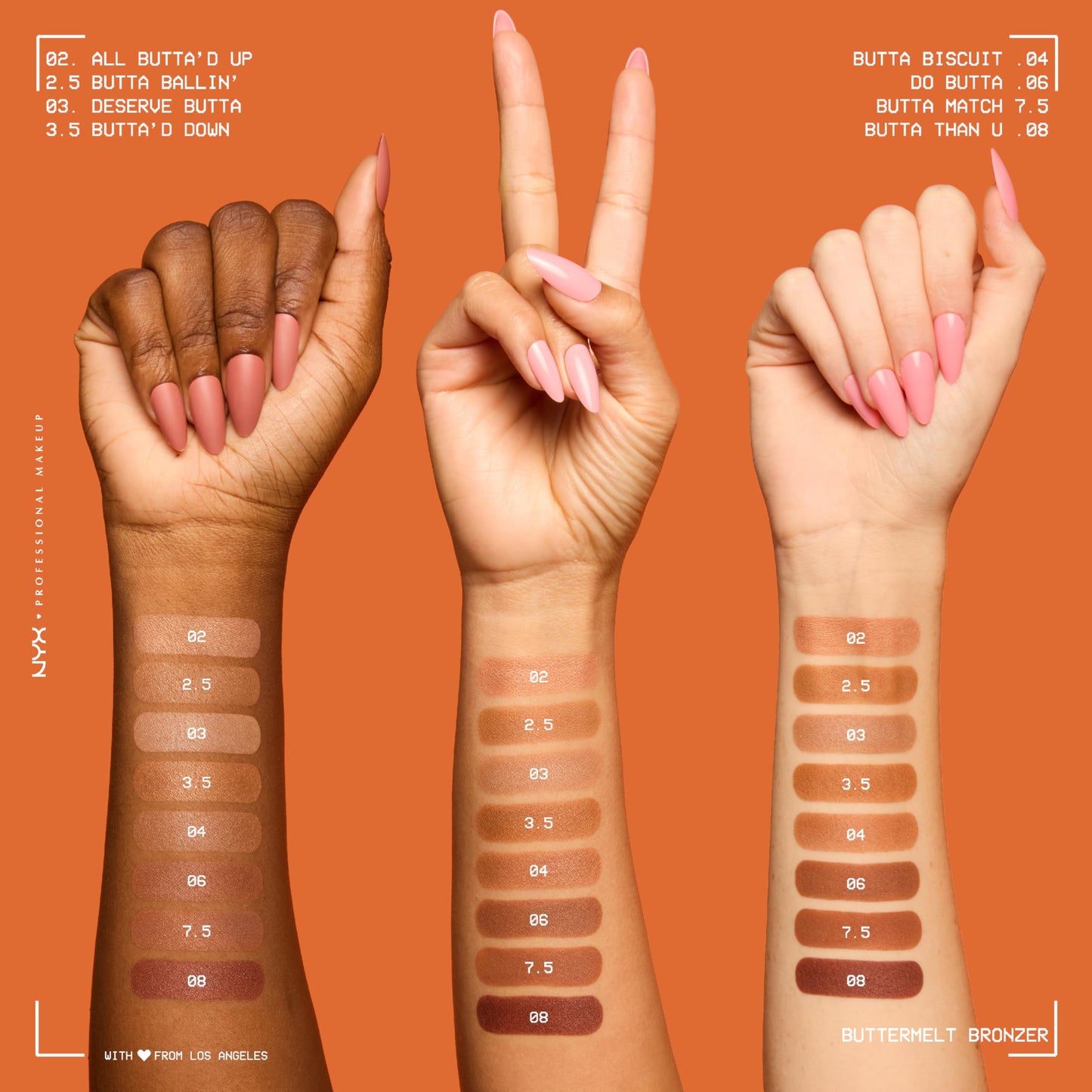 NYX PROFESSIONAL MAKEUP Matte Buttermelt Bronzer, Longwear Face Makeup with Up to 12 Hours of Wear, Vegan Formula - All Butta'D Up (Light Medium Neutral)
