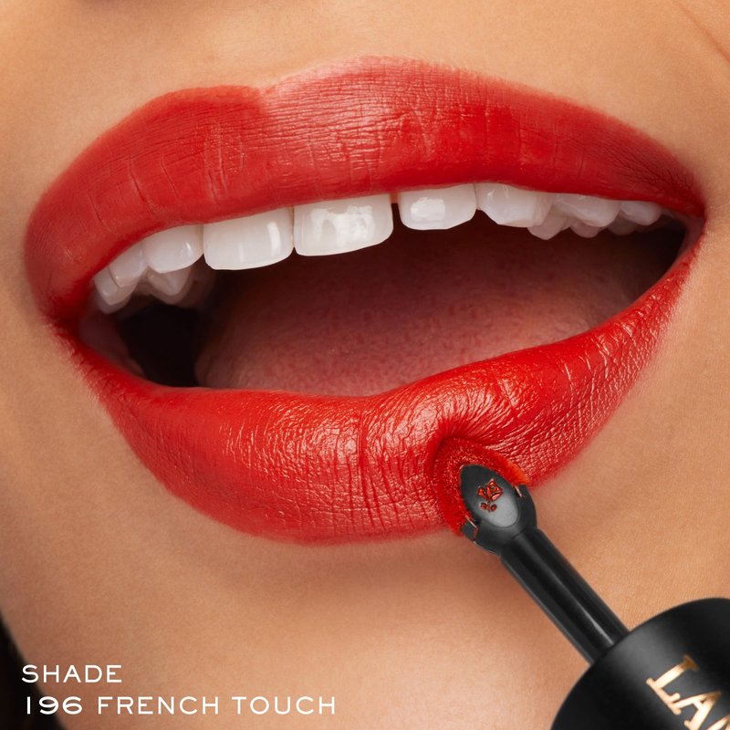 Lancôme L'Absolu Rouge Drama Ink Semi-Matte Liquid Lipstick - Highly Pigmented - All Day Wear - 274 French Tea