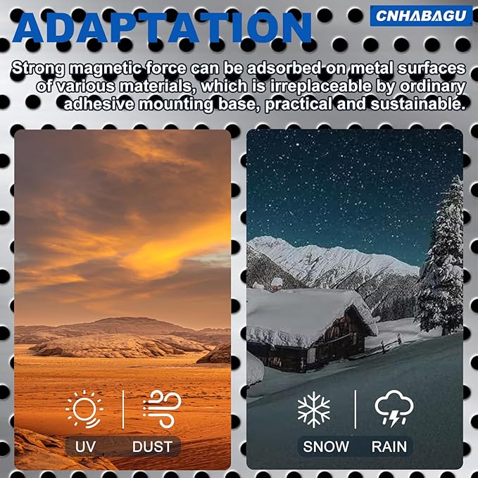 CNHABAGU Magnet Zip Tie Mount Magnetic Zip Ties Mount 25LBS Strong Multipurpose Wire Cable Holder Mount Wire Clips Management for Home Office Marine Electrical Wiring (Black, 6 Piece)