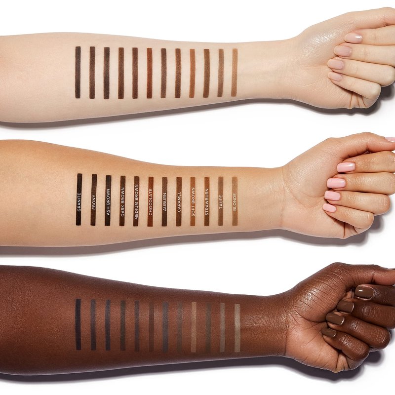 Anastasia Beverly Hills Brow Definer - 3-in-1 Triangular-Tipped Retractable Eyebrow Pencil with Spoolie - Multi-Functional Definer to Fill, Detail & Blend Brows