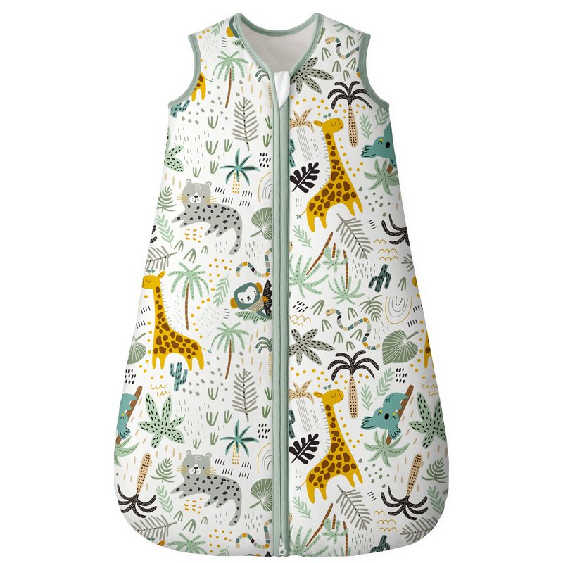 Yoofoss Baby Sleep Sack 6-12 Months, TOG 2.5 Baby Wearable Blanket with 2-Way Zipper, 100% Organic Cotton Fabric Winter Newborn Sleeping Sack, Warm Soft Comfy