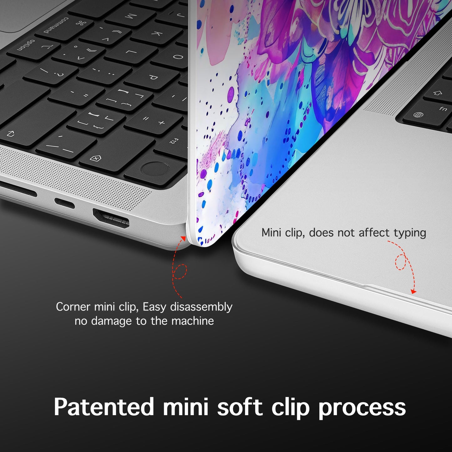 Lepeoac Case for MacBook Pro 16 inch Case 2026-2021 | M5 A3429 A3428 M4 M3 M2 M1 Pro/Max | Protective Hard Shell Laptop Cover with Screen Protector & Keyboard Cover | Mandala