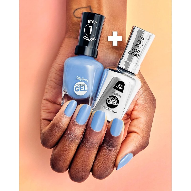 Sally Hansen Miracle Gel Nail Polish - Drive Me Glazy | 0.5 Fl Oz, Long-Lasting Shine