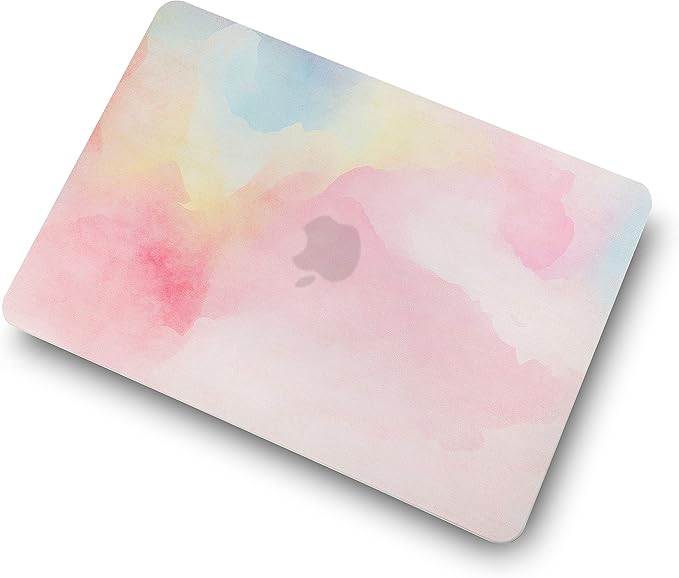 KECC Ultra Thin Case for MacBook Pro 13 inch 2026 2025-2016 Release M2 M1 Chip, Lightweight Plastic Hard Shell for MacBook Pro 13” + Keyboard Cover + Sleeve, Pink Mist
