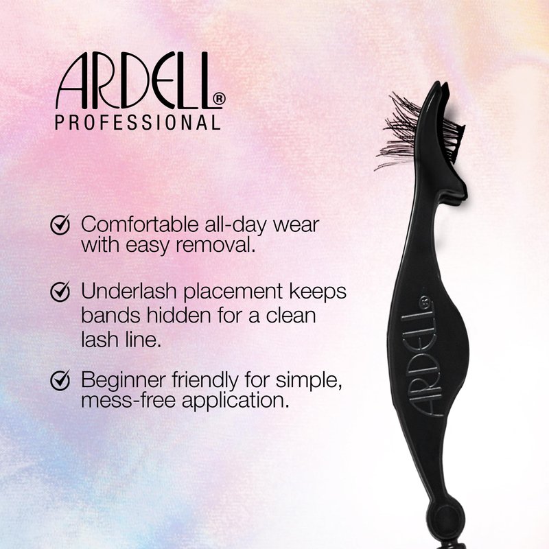 Ardell Press On Lashes Naked Natural – Pre-Glued Underlash Extensions, DIY Lash Clusters, No Glue Needed Cluster Eyelash Extensions, 100 ct